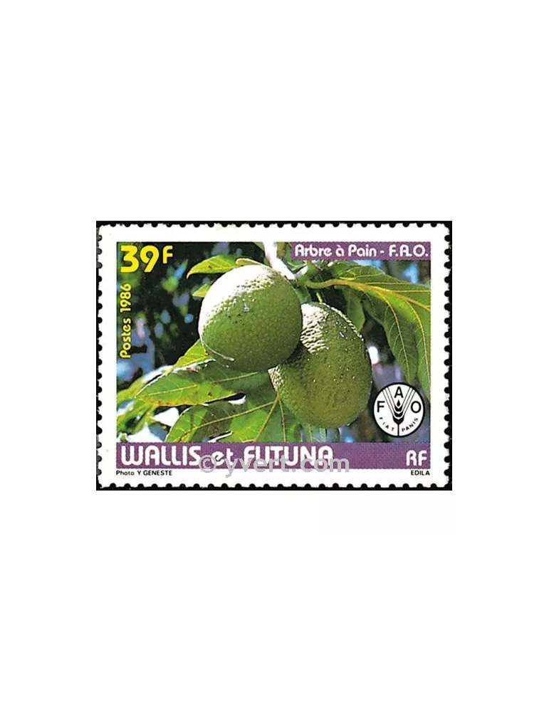 n° 335 -  Timbre Wallis et Futuna Poste