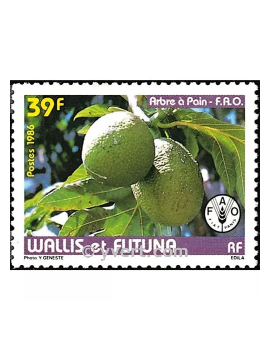 n° 335 -  Timbre Wallis et Futuna Poste
