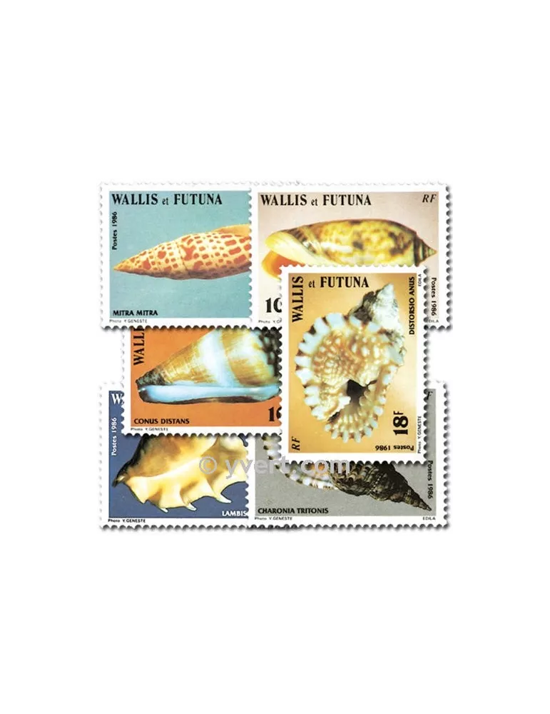 n° 337/342 -  Timbre Wallis et Futuna Poste