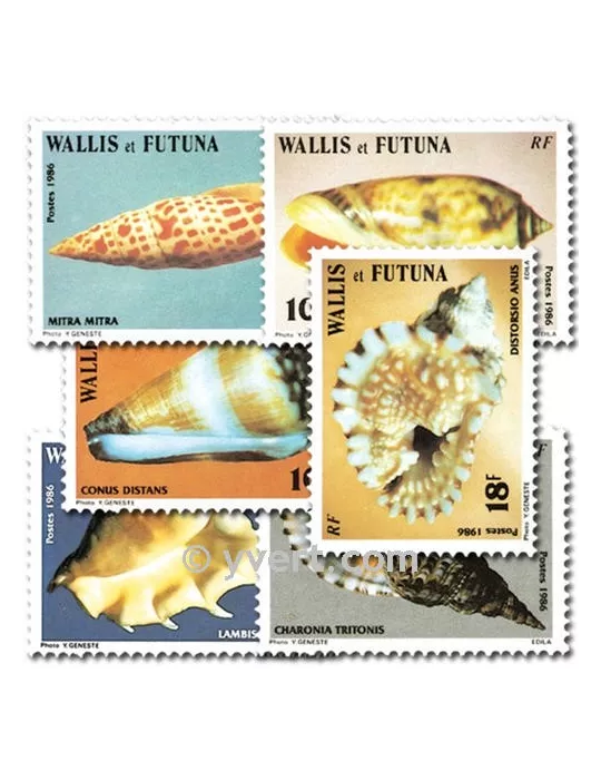n° 337/342 -  Timbre Wallis et Futuna Poste