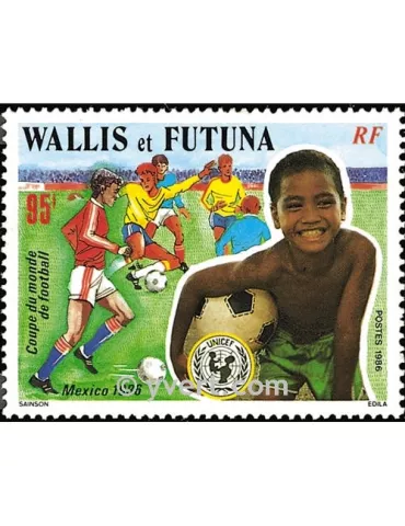 n° 343 -  Timbre Wallis et Futuna Poste 2