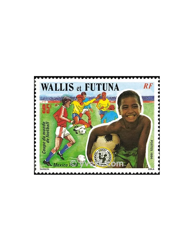 n° 343 -  Timbre Wallis et Futuna Poste