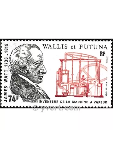 n° 347 -  Timbre Wallis et Futuna Poste 2