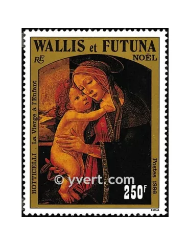 n° 352 -  Timbre Wallis et Futuna Poste 2