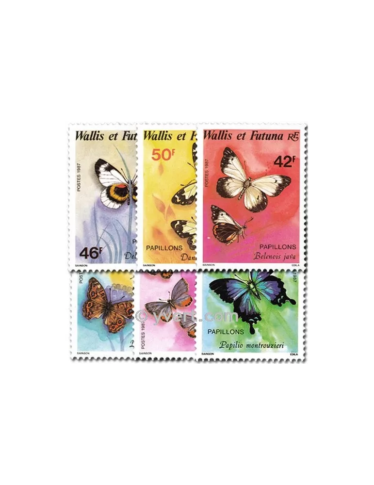 n° 353/358 -  Timbre Wallis et Futuna Poste