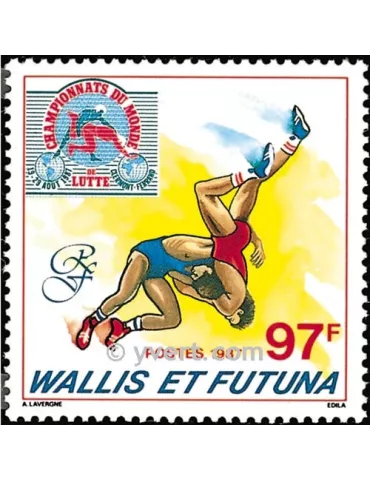 n° 359 -  Timbre Wallis et Futuna Poste 2