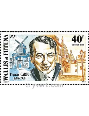 n° 375 -  Timbre Wallis et Futuna Poste 2
