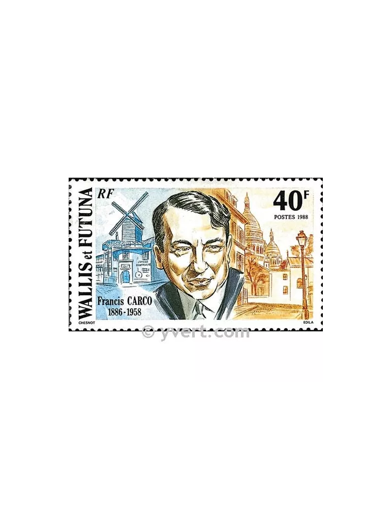 n° 375 -  Timbre Wallis et Futuna Poste
