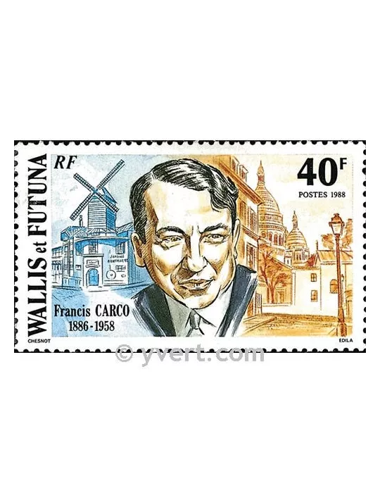 n° 375 -  Timbre Wallis et Futuna Poste