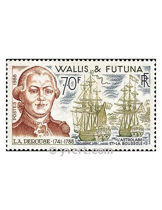 n° 376 -  Timbre Wallis et Futuna Poste