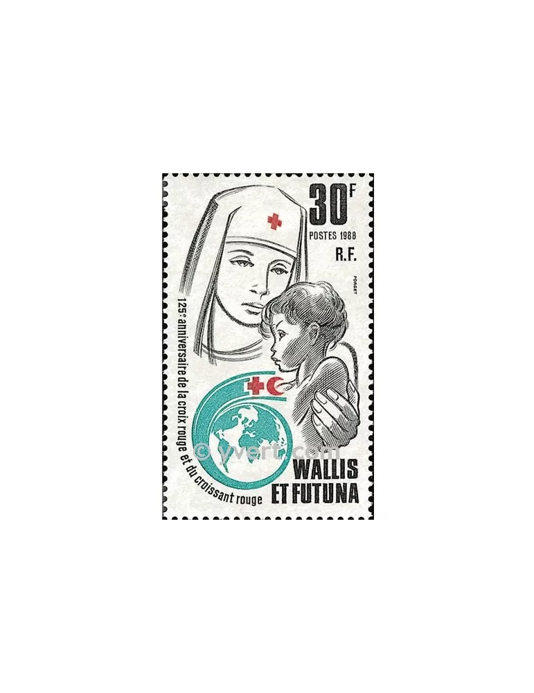 n° 377 -  Timbre Wallis et Futuna Poste