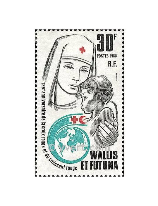 n° 377 -  Timbre Wallis et Futuna Poste