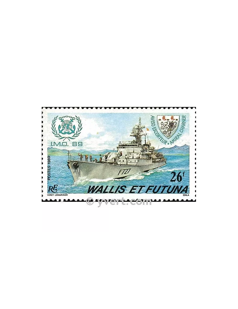 n° 384 -  Timbre Wallis et Futuna Poste