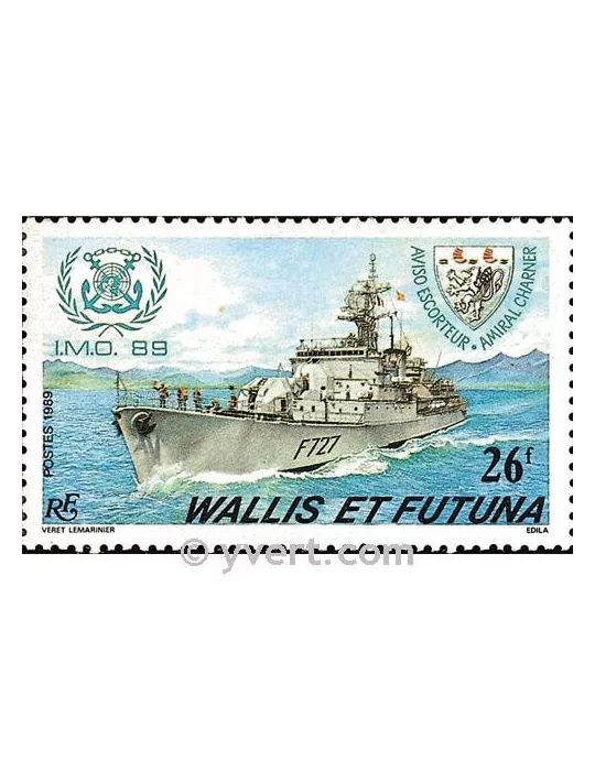 n° 384 -  Timbre Wallis et Futuna Poste