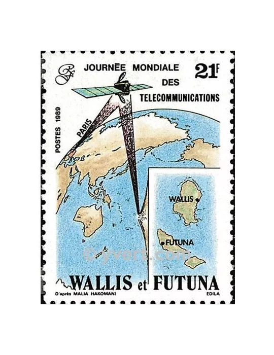 n° 387 -  Timbre Wallis et Futuna Poste