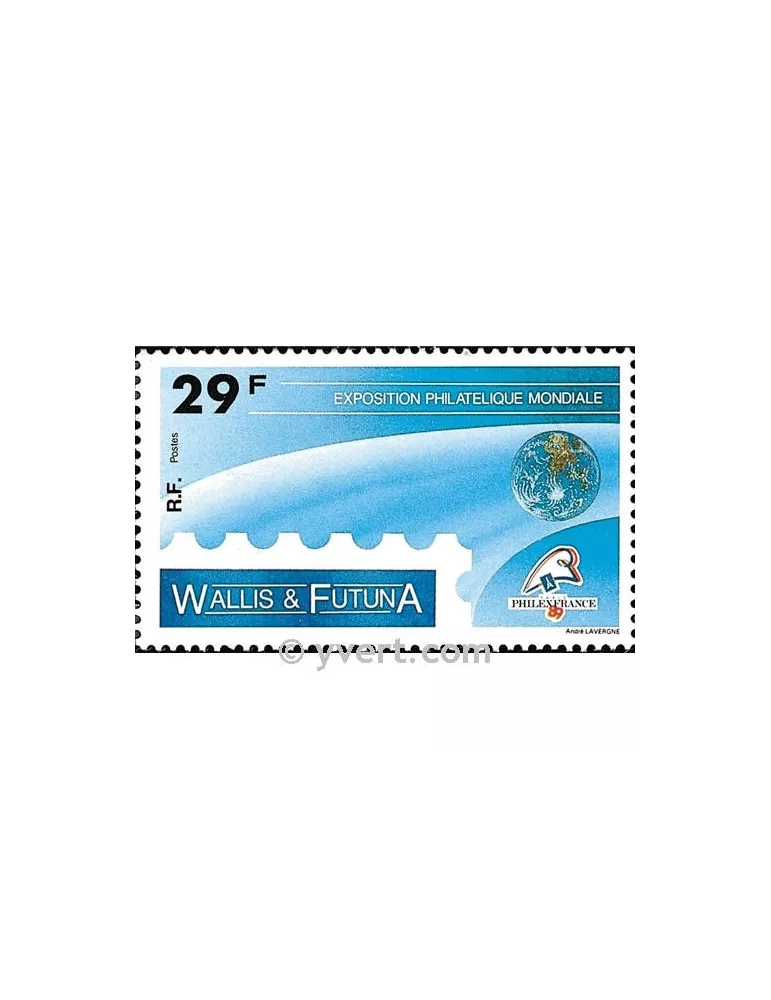n° 389 -  Timbre Wallis et Futuna Poste