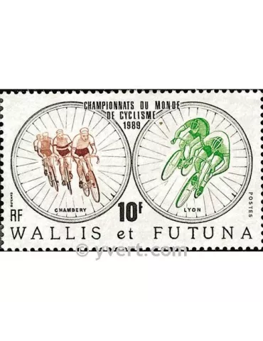 n° 390 -  Timbre Wallis et Futuna Poste 2