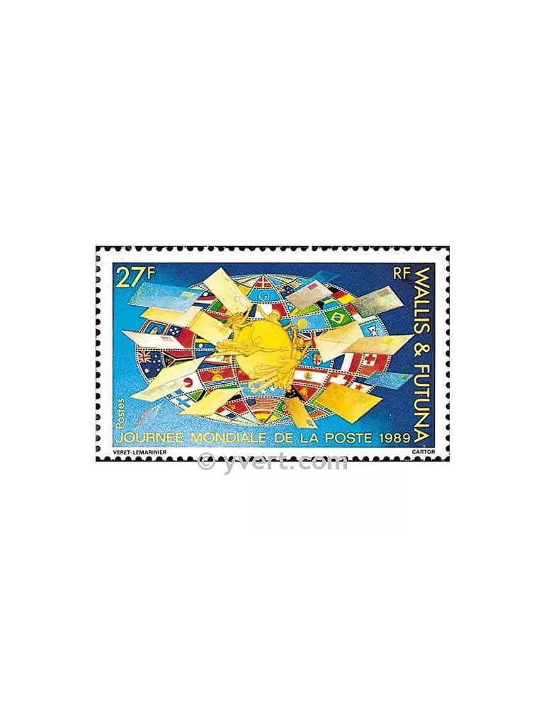 n° 391 -  Timbre Wallis et Futuna Poste