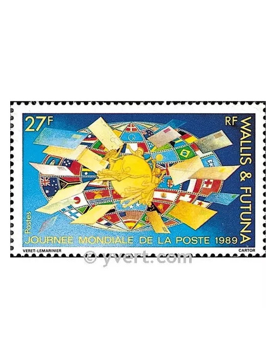 n° 391 -  Timbre Wallis et Futuna Poste