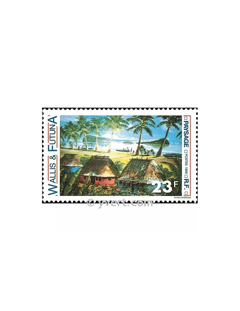n° 392 -  Timbre Wallis et Futuna Poste