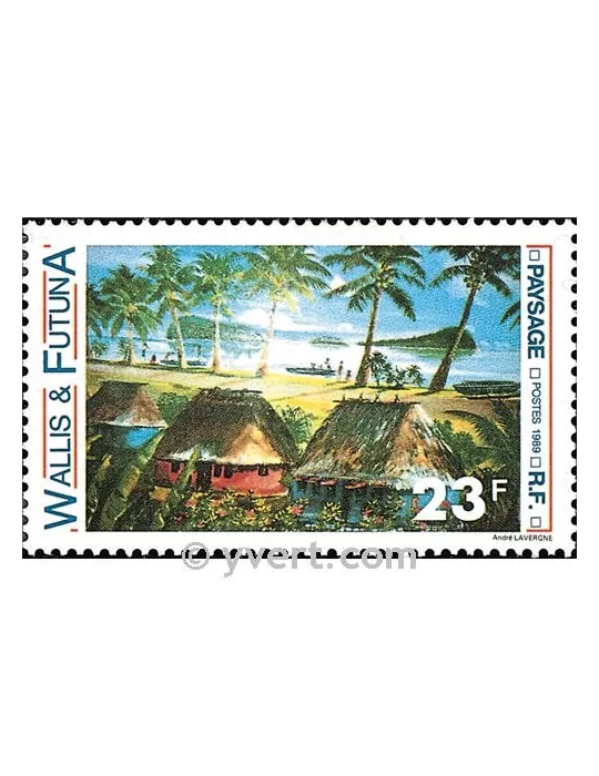 n° 392 -  Timbre Wallis et Futuna Poste
