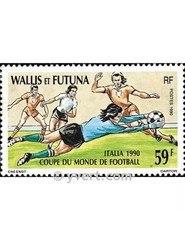 n° 396 -  Timbre Wallis et Futuna Poste 2