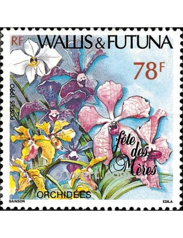 n° 397 -  Timbre Wallis et Futuna Poste 2