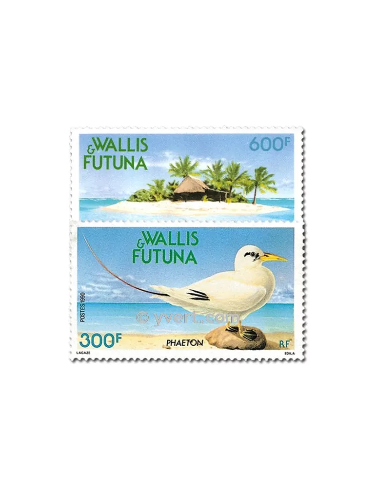 n° 398/399 -  Timbre Wallis et Futuna Poste