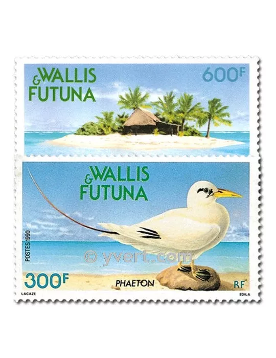 n° 398/399 -  Timbre Wallis et Futuna Poste