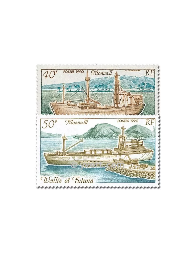 n° 400/401 -  Timbre Wallis et Futuna Poste
