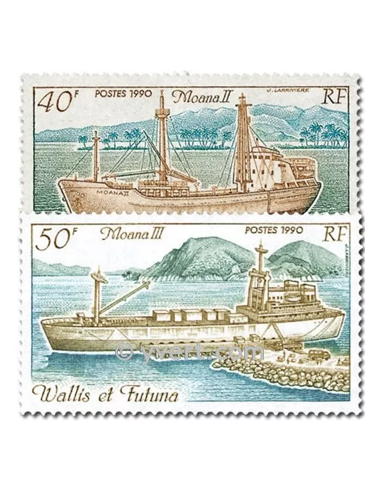 n° 400/401 -  Timbre Wallis et Futuna Poste