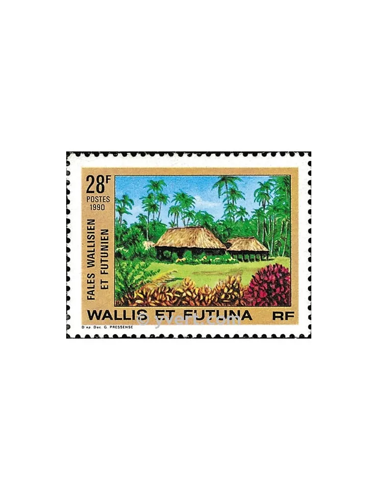 n° 402 -  Timbre Wallis et Futuna Poste