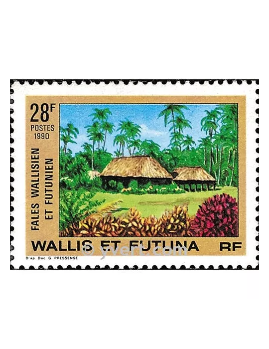 n° 402 -  Timbre Wallis et Futuna Poste