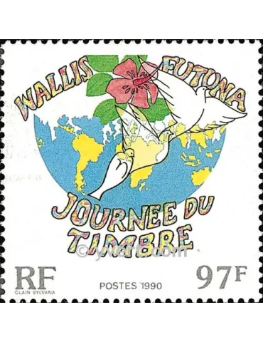 n° 403 -  Timbre Wallis et Futuna Poste 2