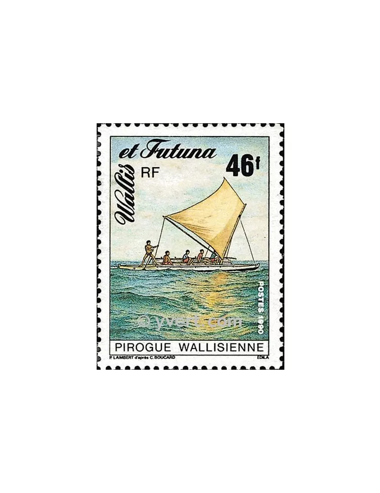 n° 404 -  Timbre Wallis et Futuna Poste