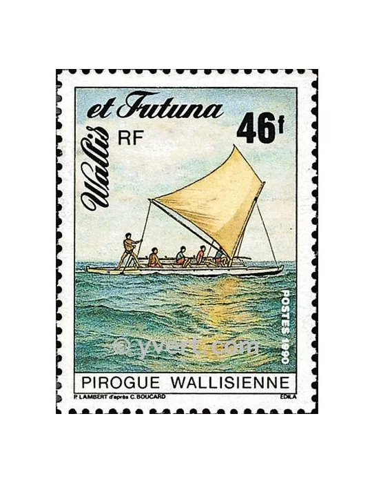 n° 404 -  Timbre Wallis et Futuna Poste