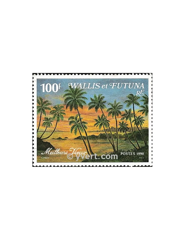 n° 404A -  Timbre Wallis et Futuna Poste
