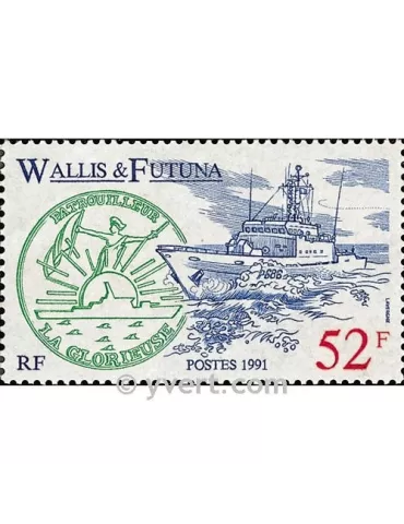 n° 405 -  Timbre Wallis et Futuna Poste 2