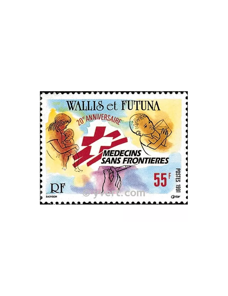 n° 407 -  Timbre Wallis et Futuna Poste