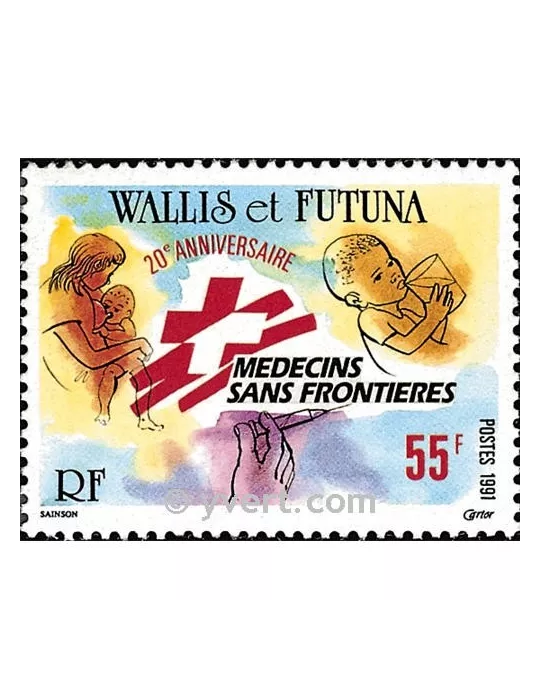 n° 407 -  Timbre Wallis et Futuna Poste