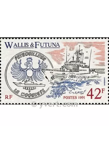 n° 408 -  Timbre Wallis et Futuna Poste 2