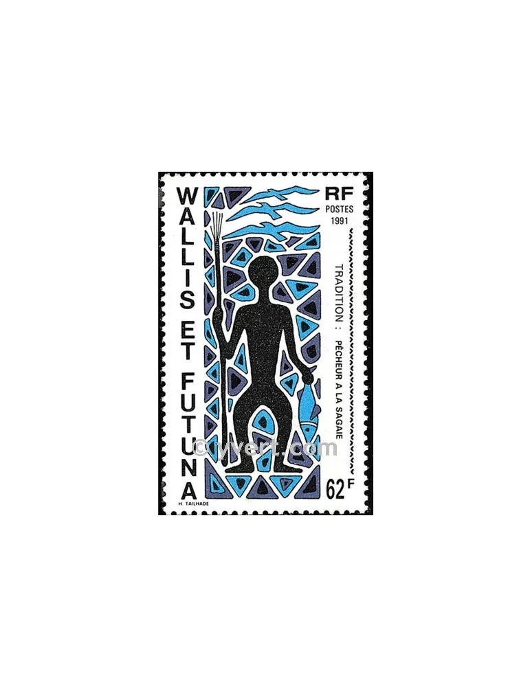 n° 409 -  Timbre Wallis et Futuna Poste