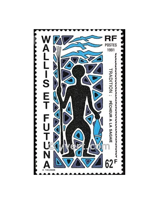n° 409 -  Timbre Wallis et Futuna Poste