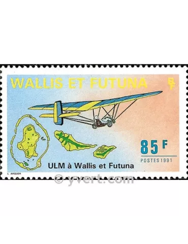 n° 410 -  Timbre Wallis et Futuna Poste 2
