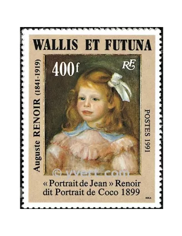 n° 411 -  Timbre Wallis et Futuna Poste 2