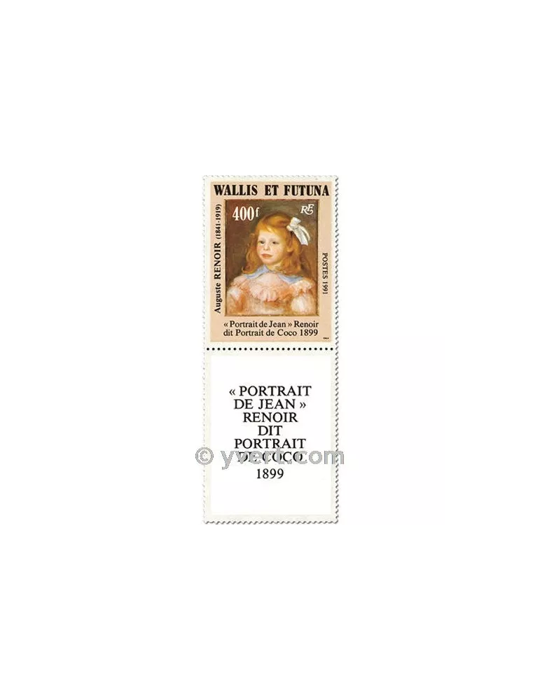 n° 412A -  Timbre Wallis et Futuna Poste