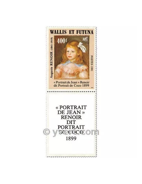 n° 412A -  Timbre Wallis et Futuna Poste