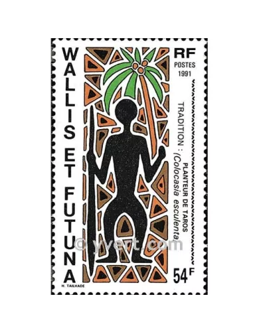 n° 413 -  Timbre Wallis et Futuna Poste