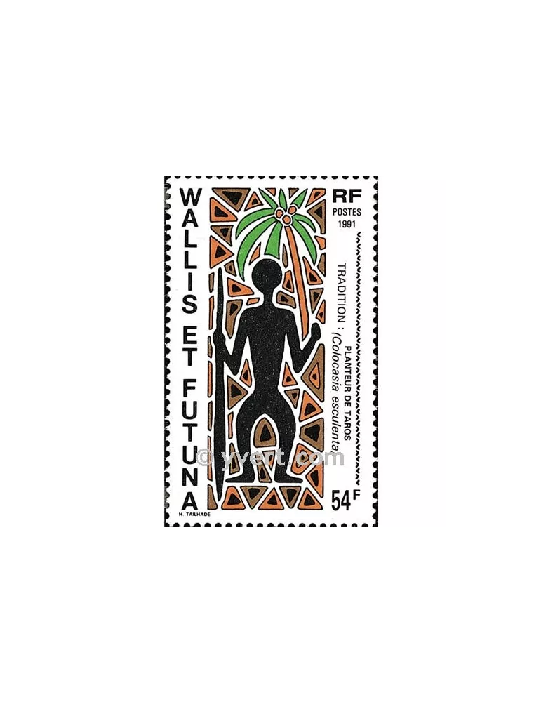 n° 413 -  Timbre Wallis et Futuna Poste