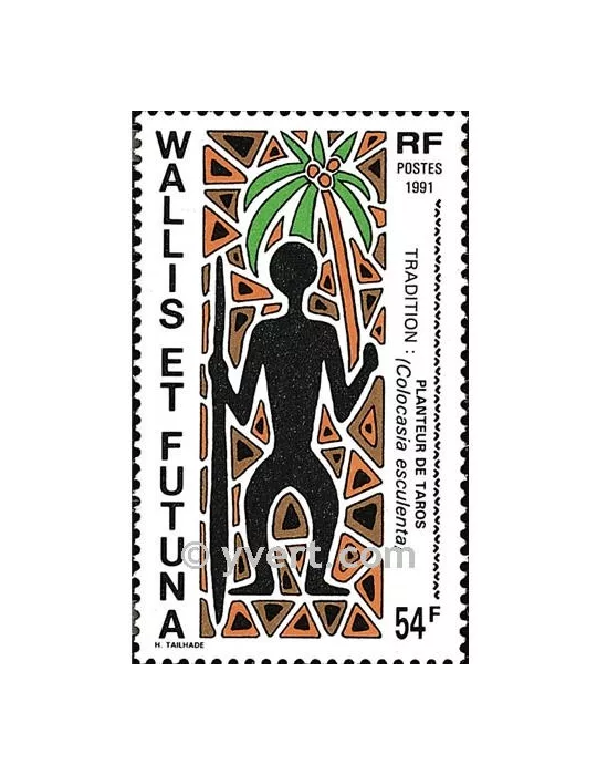 n° 413 -  Timbre Wallis et Futuna Poste